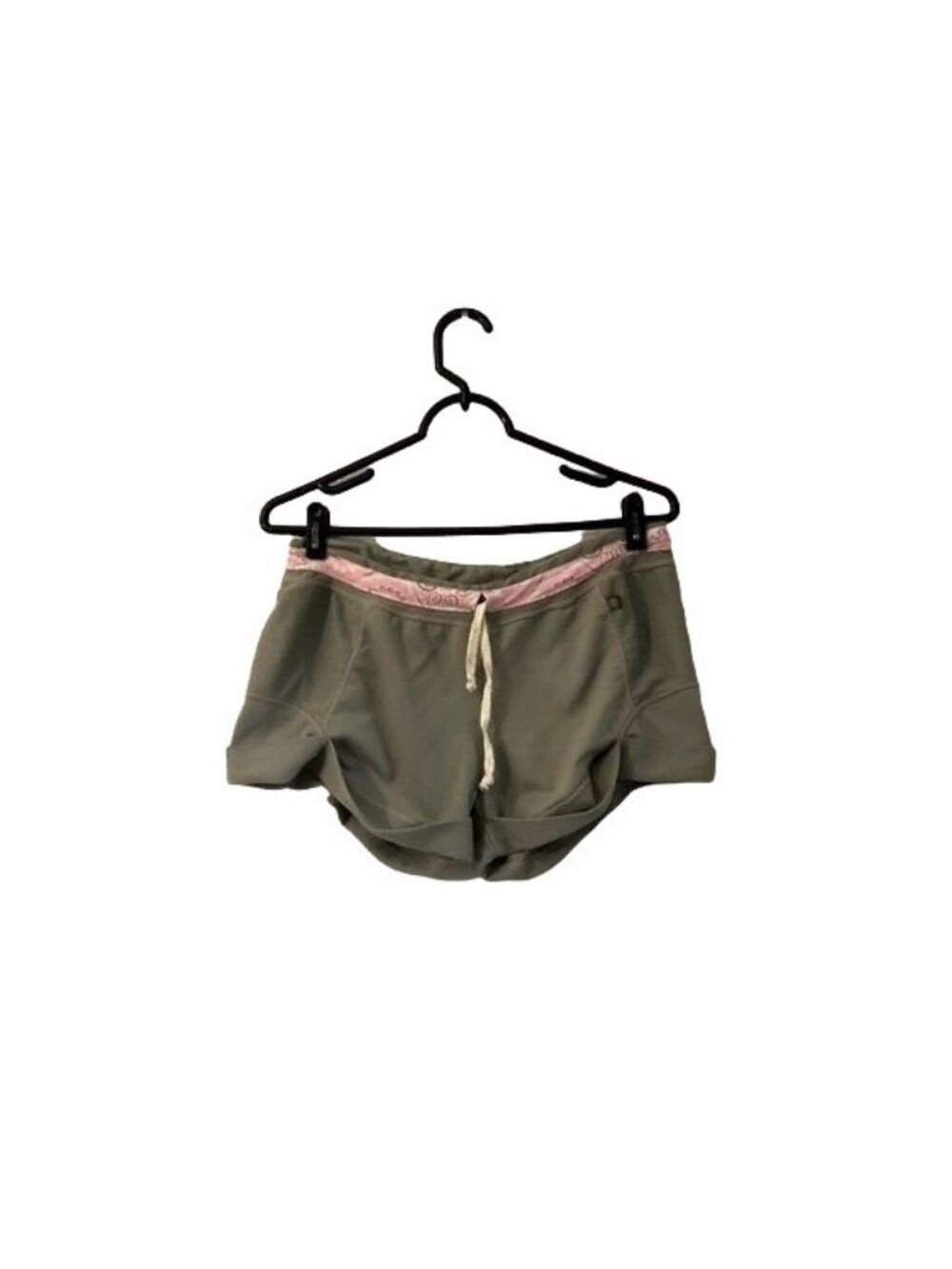 Maaji Womens Lounge Gray Knit Cuffed Shorts Size Medium